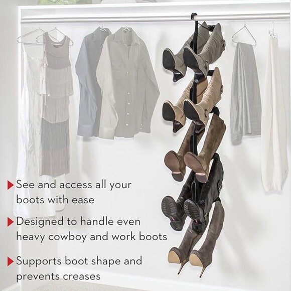 Boot Butler 5 Pair Boot Storage Rack - Picture 7 of 10